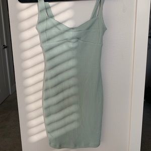 Forever 21 Knit Dress Sea Foam Green Size S NEW!